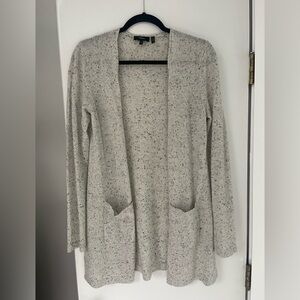Theory 100% Cashmere Speckled Cardigan